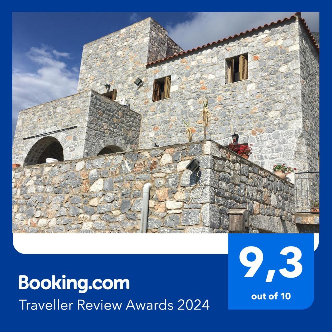 Πύργος Παραδοσιακός Με Μαγευτική Θέα - Villa Traditional Tower With Amazing Sea View Ареополис Экстерьер фото